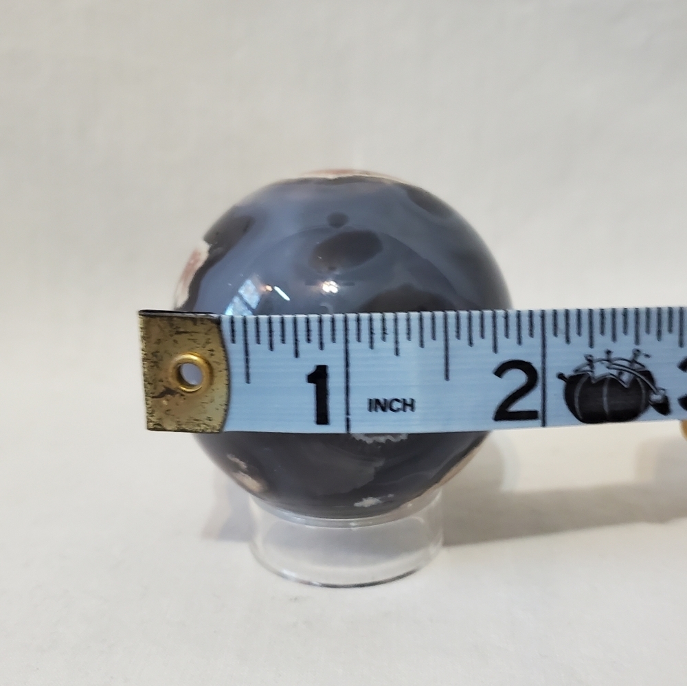 **SOLD** Volcano Agate Sphere UV Reactive - Picture 5 of 5